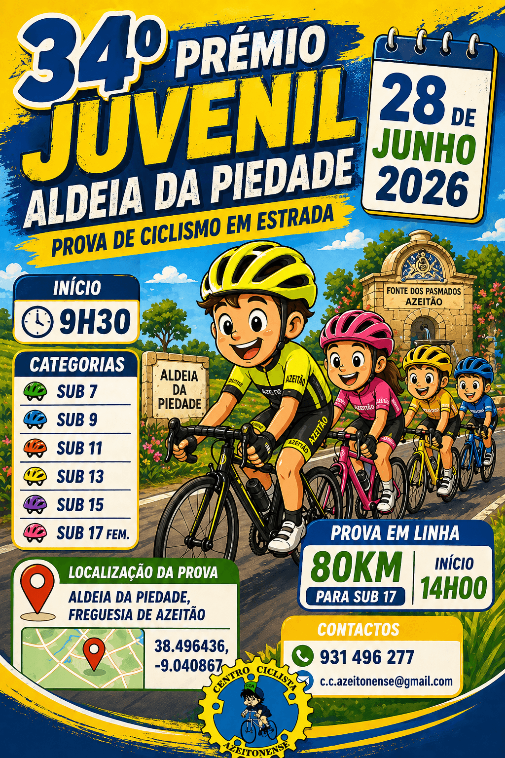 34º PRÉMIO JUVENIL ALDEIA DA PIEDADE