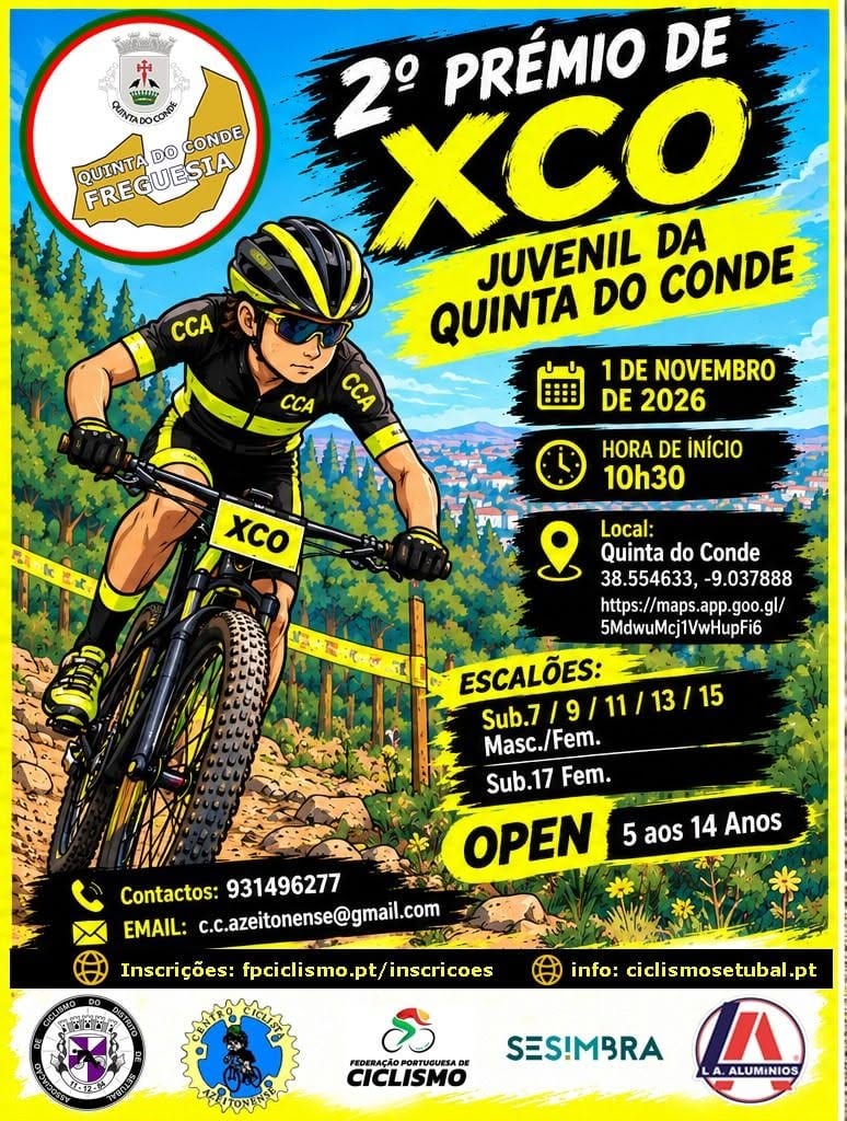 2º Prémio XCO Juvenil da Quinta do Conde
